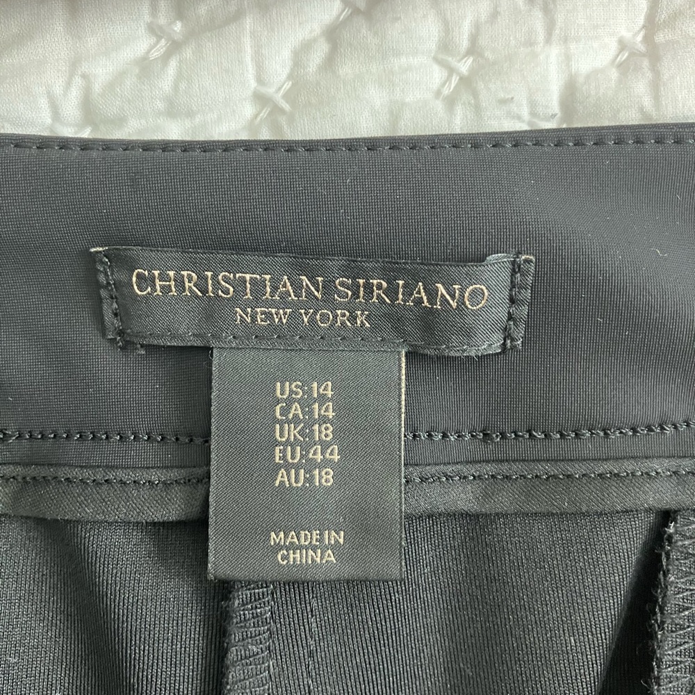 Christian Siriano Black Pants - Picture 8 of 9